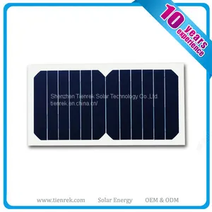 Small Size Portable Sunpower Solar Panel 6.5W 5V Mobile Charger USB Port thumbnail-1