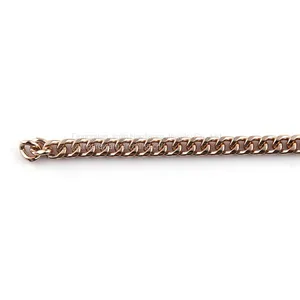 DIY Iron Flat Chain Strap Handbag Chains Accessories Purse Straps Shoulder Cross Body Replacement Straps thumbnail-2