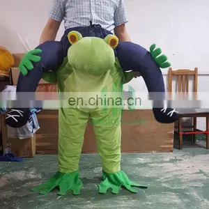 HI Carry on Fancy Dress Costumes Frog Riding Animal Costume thumbnail-1