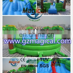 Inflatable Round Amusement Park Inflatable Jumping Inflatable Bounce thumbnail-1