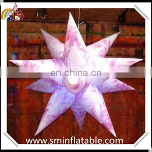 Colorful Inflatable Led Star, Lighting Star , Ceiling Light Decoration for Party , Stage,event thumbnail-1