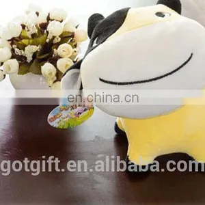 Cheap Custom Cute Cow Small Plush Toy for Gift thumbnail-3