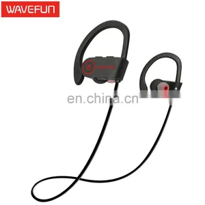 Wavefun X-Buds Bluetooth Headphones IPX7 Waterproof Wireless Earbuds With Bass Sport CSR Earphone With Mic Headset thumbnail-2
