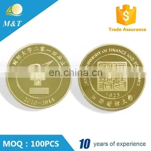 Wholesale Cheap Anniversary Year School Souvenir Coin thumbnail-3