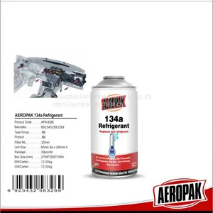 AEROPAK Gas Refrigerant,Refrigerant Gas R134a Eco-friendly 134a Refrigerant for Car Care thumbnail-1