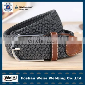 Jacquard Polyester Cotton Fabric Braided Woven Belt thumbnail-1