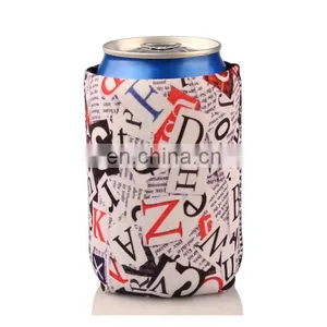 Beer Can Sleeves for Ice Cold Beers Summer Cookouts Party, Set of 3 Collapsible Soft Drink Can Sleeve Insulator Cooler, Extra Th thumbnail-1