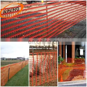 PE Plastic Snow Fence / Orange Warning Safety Fence Safety Nets thumbnail-5