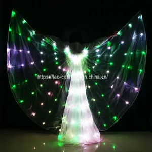 Led Color Change Smart Isis Belly Dance Wings thumbnail-4