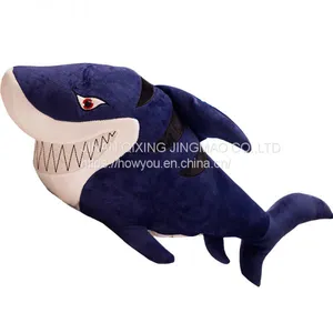 Simulation Big Mouth Sharp Teeth Plush Toy Shark for Sleeping as Present thumbnail-5