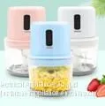 USB Charging Meat Grinder for Baby 6000mAh Electrical Automatic Mutifunction Chopper 600ML Food Processing Machine for Baby and the Old thumbnail-5