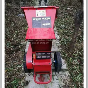 Tree Shredder Hire Gas Wood Chipper With Gasoline Engine thumbnail-3