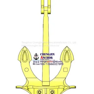 11700KG Hall Stockless Anchor With Class Certificate. thumbnail-1