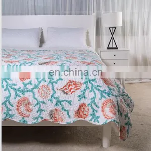 Luxury 100% Microfiber Premium Ultra Soft Quilt Coverlet, Lightweight Comfortable Bedding Bedspread thumbnail-1