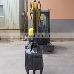 China CE/EPA Cheap Price Mini Excavator Mini Excavator With Rubber Mini Excavator Wheel Type thumbnail-4