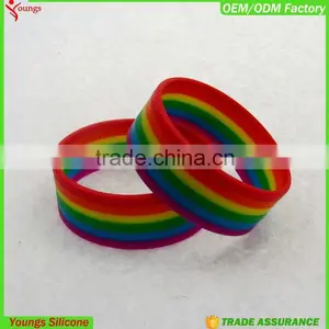 Euro Market Eco-friendly Custom Embossed/imprinted/printed Logo Silicone Wristband / Silicone Bracelet / Rubber Bracelet Supplier's Choice thumbnail-6