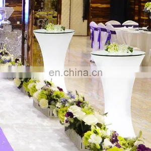 Wholesale Xiamen Nightclub Led Furniture Led Cocktail Table thumbnail-5