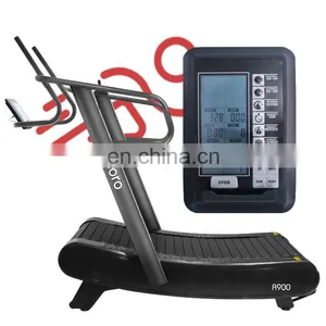 Speed Adjust Curved Treadmill & Air Runner Running Machine New Deisgn for Gym Fitness Equipment Exercise Treadmills thumbnail-1