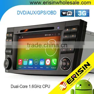 Erisin ES2501B 7" Android 4.4.4 Car Radio DVD CD Player for Mercedes W219 thumbnail-1