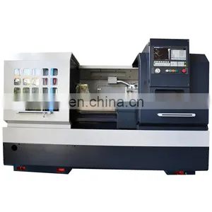 Automatic Siemens FANUC Control 2 Axis Horizontal Cnc Lathe Machine Flat Bed High Precision Russia CAK6140 Turning Center thumbnail-1