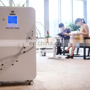 Mobile Type Sterilization Equipment Portable Air Cleaner Sterilizer With Wheels Air Purifier for Public thumbnail-4
