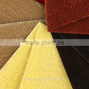 Spray Flock Print Fabric for Curtain Sofa Fabric thumbnail-2
