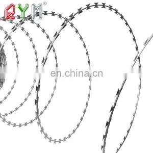 High Security Galvanized Steel Concertina Razor Barbed Wire thumbnail-4