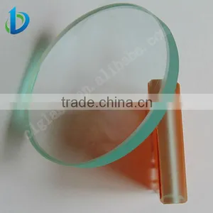 3mm 3.2mm 4mm Round Tempered Clear Glass Covers for Led Lighting thumbnail-1