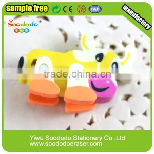 Assemble Dog Shape Extruded Promotion Eraser thumbnail-3