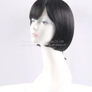 Natrual Color Human Hair Straight Bob Wigs With Factory Price thumbnail-4