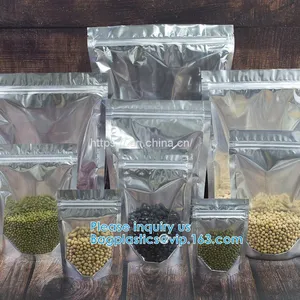 STAND UP POUCH, ZIP BAGGIES, MYLAR BAG, SLIDER, METALLIZED, HERBAL, SOUP, PET FOOD, CHOCOLATE thumbnail-3