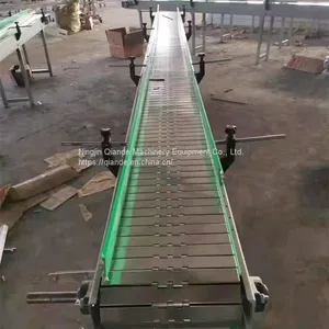 Canned Beverage Bottling Chain Plate Conveyor Custom thumbnail-4