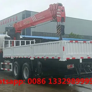 Good Quality and Best Price ISUZU 6*4 GIGA Cargo Truck With Crane for Sale thumbnail-3