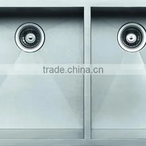 Kitchen Stainless Steel Sink With Double Bowl thumbnail-1