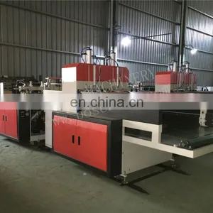 Two Lines Hot Cutting Plastic Bag Making Machine Price Shopping Bag Machine thumbnail-2