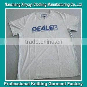 100% Preshrunk Cotton T-shirts for Men/Men Preshrunk Cotton T-shirt Customer Printing Design thumbnail-1