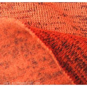 New Cationic Polar Fleece Two Side Brushed One Side Antipilling Hacci Brushed Fabrics thumbnail-5