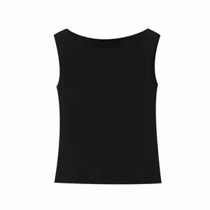 Slim Fit and Slimming Short Sleeveless Vest T-shirt Top for Women, 25 New Styles thumbnail-1