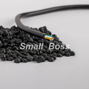 China Trade Soft Pvc Plastic Cable Material Pvc Compound Particles Insulation Particles Granule Compound Pvc Pellet for Cable thumbnail-1