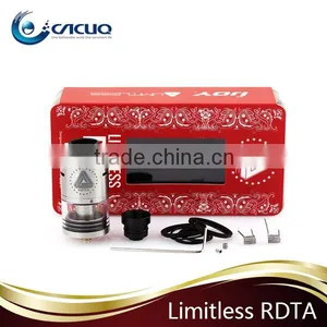 NEW Product 2016 Authentic IJoy Limitless RDTA Atomizer 4ml Two Post RDTA thumbnail-3