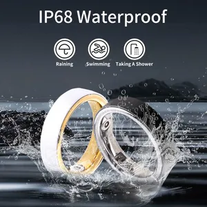 Bluetooth Smart Ring: Heart Rate, Blood Pressure, Blood Oxygen, Body Temperature Monitoring, ECG, Step Counting, Sleep Tracking thumbnail-5