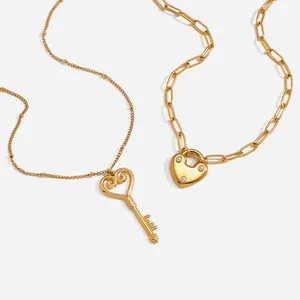 Custom Stainless Steel Necklace for Corporate Gifting - Low MOQ thumbnail-2