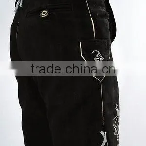 Dirndl Dress & Lederhosen - Traditional Bavarian Kurze Lederhose, Oktoberfest Trachten Wear,german Hose,leather Pants,shorts thumbnail-3