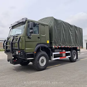 Sinotruk 4x4 Four-wheel Drive Heavy-duty Export-type Troop Carrier With Strong Off-road Performance for Personnel Delivery thumbnail-1