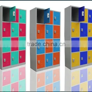 New Arrival Supermarket Metal Lockers Digital Keypad Lock Lockers 12 Doors Intelligent Locker thumbnail-3