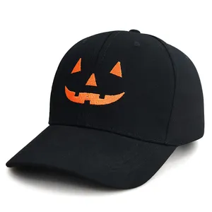 Stylish Halloween Pumpkin Baseball Cap for Festive Celebrations thumbnail-4