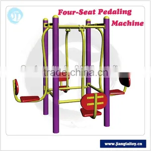 Factory Outlets JT-8501B Double-seat Leg Exercise Strength Training Outdoor Fitness Equipment thumbnail-3