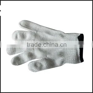 Single Dotted Cotton Knitted Gloves thumbnail-1