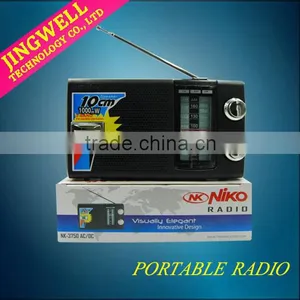 Hot Mini Am Fm Portable Radio With Mp3 Player And Speaker thumbnail-1