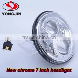 Harley Motorcycles Led Headlight 7 Inch Led Motorcycle Headlight 7 Harley thumbnail-3
